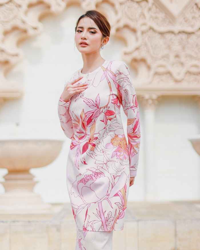 SAFWA KURUNG - SOFT PINK