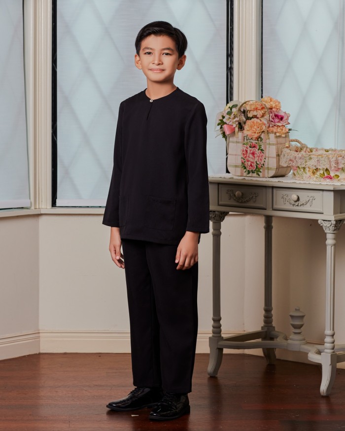 AJMAL BAJU MELAYU KID - BLACK