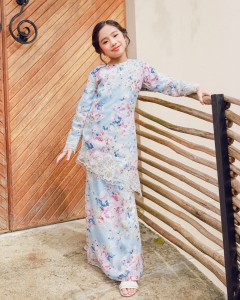 WANIE KURUNG (KID) - DUSTY BLUE