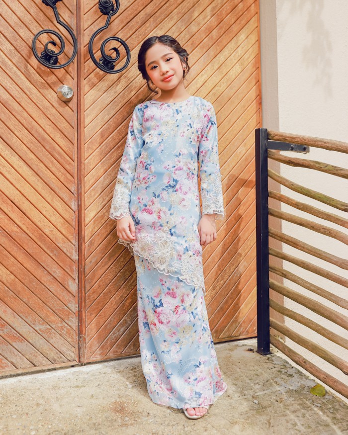 WANIE KURUNG (KID) - DUSTY BLUE