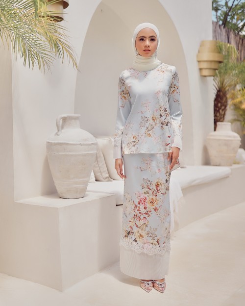 DEDIOR KURUNG - BABY BLUE