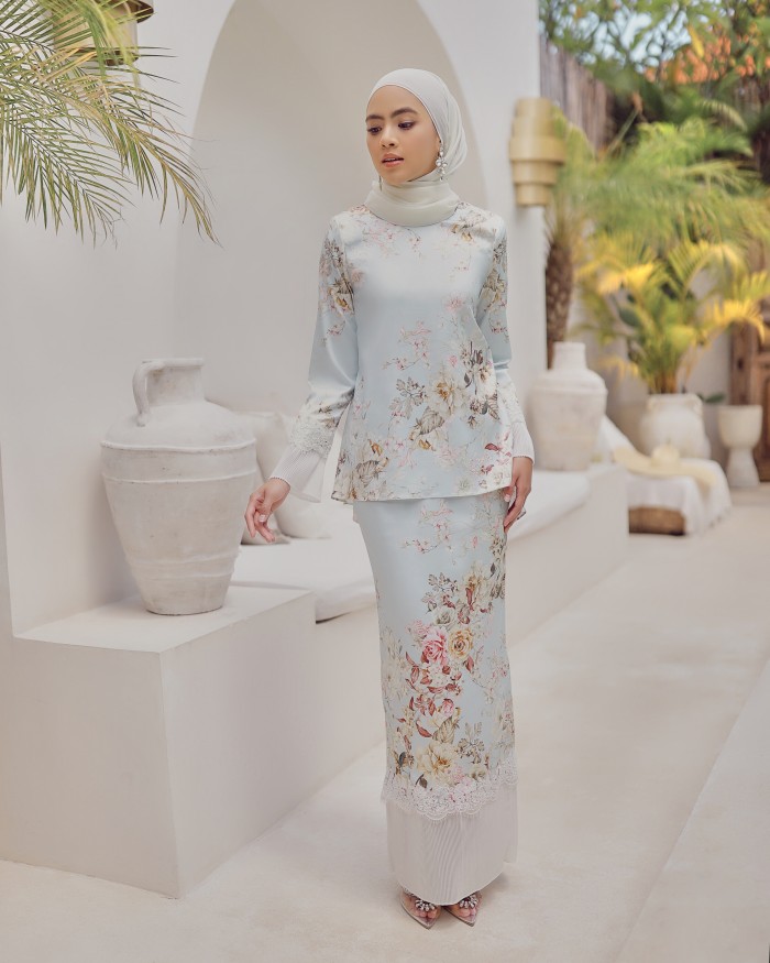 DEDIOR KURUNG - BABY BLUE