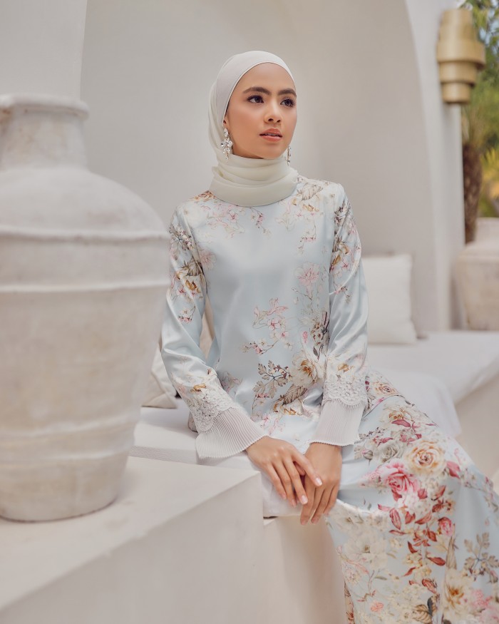 DEDIOR KURUNG - BABY BLUE