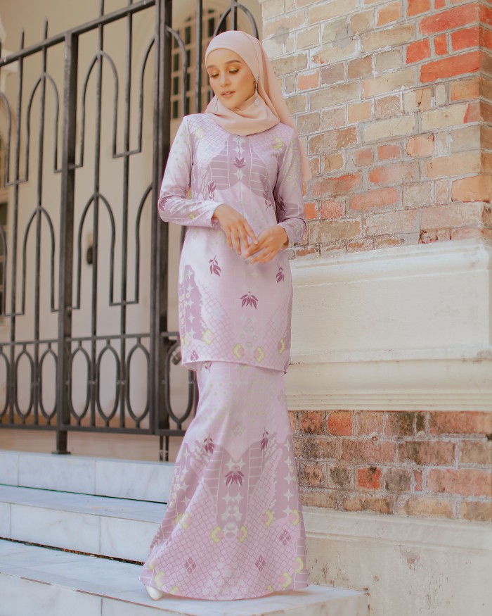 HANNA PREMIUM KURUNG - ROSE PINK