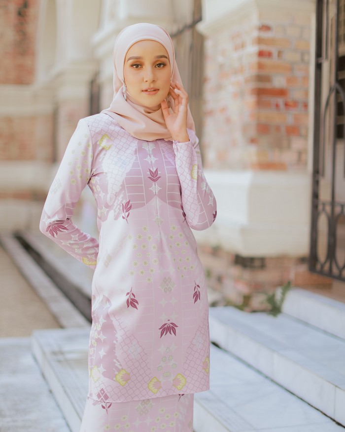 HANNA PREMIUM KURUNG - ROSE PINK