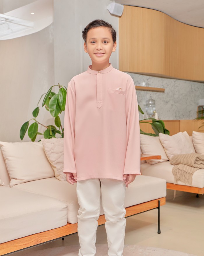 AIDILLIA KURTA (KIDS) - PEACH