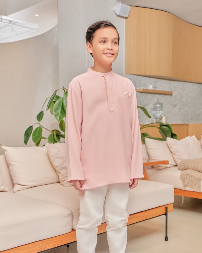 AIDILLIA KURTA (KIDS) - PEACH