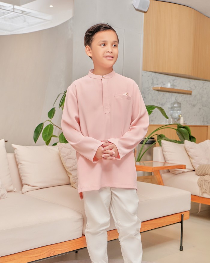 AIDILLIA KURTA (KIDS) - PEACH