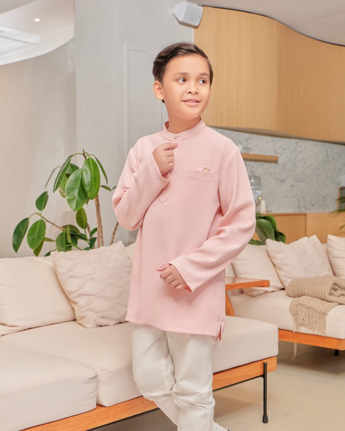 AIDILLIA KURTA (KIDS) - PEACH