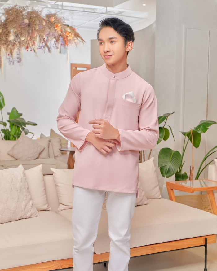 WANIE KURTA (MEN) - PINK