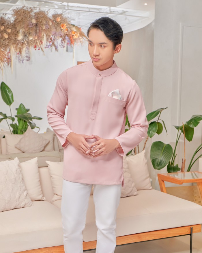 WANIE KURTA (MEN) - PINK