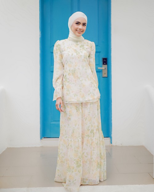 THALIA DRESS - SOFT CREAM