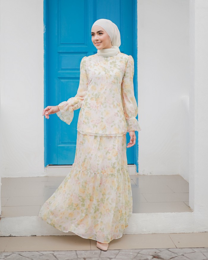 THALIA DRESS - SOFT CREAM