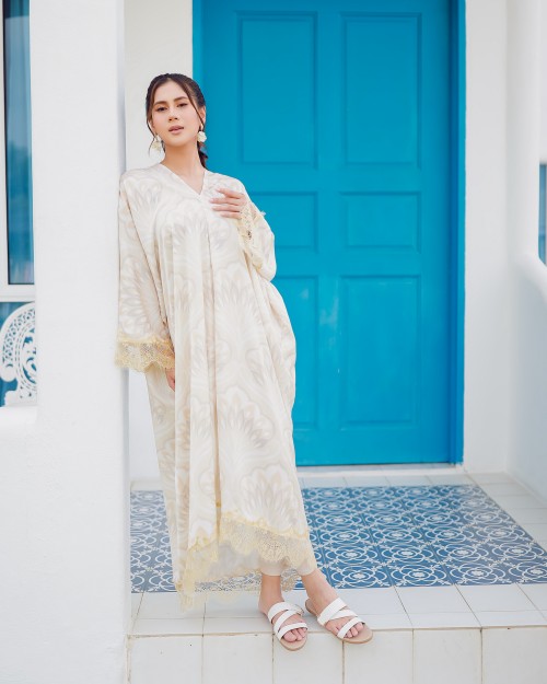 ANEESA CAFTAN - NUDE