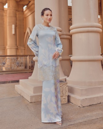 RAMONA LACE KURUNG - BABY BLUE