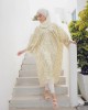 MAREEYA CAFTAN YELLOWISH GREY