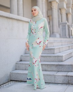 BETA KURUNG - DUSTY TURQUOISE