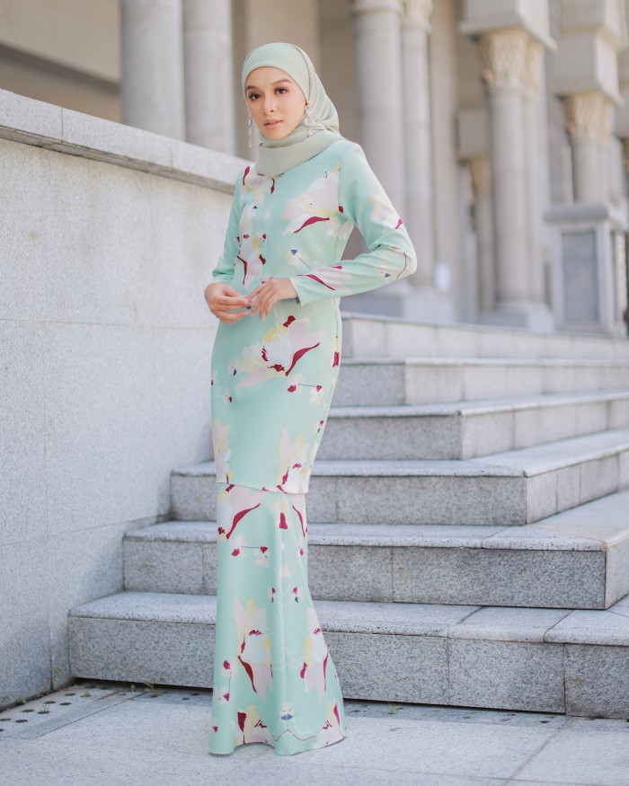 BETA KURUNG - DUSTY TURQUOISE