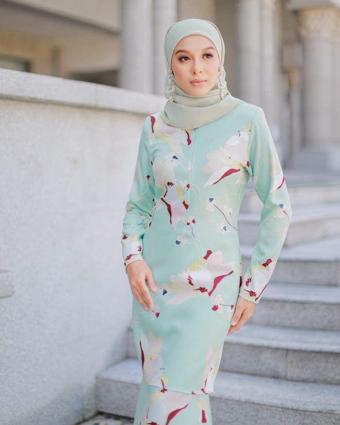 BETA KURUNG - DUSTY TURQUOISE