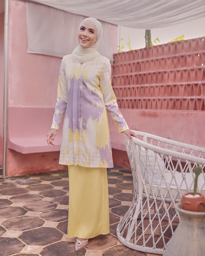 SYARIA KEBAYA - YELLOW