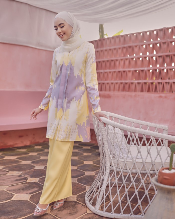 SYARIA KEBAYA - YELLOW