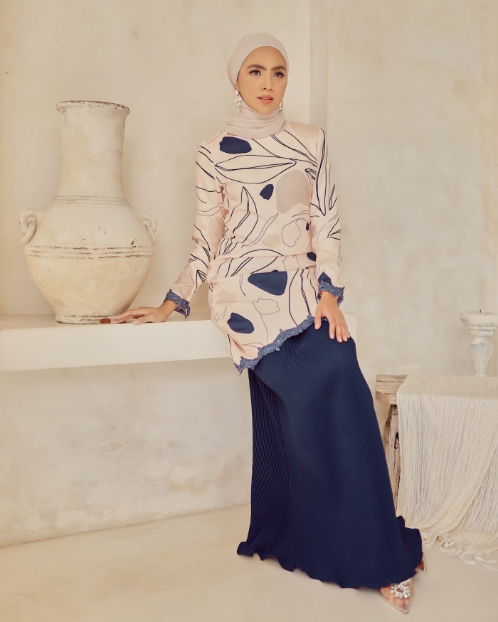 ZENA KURUNG - NAVY