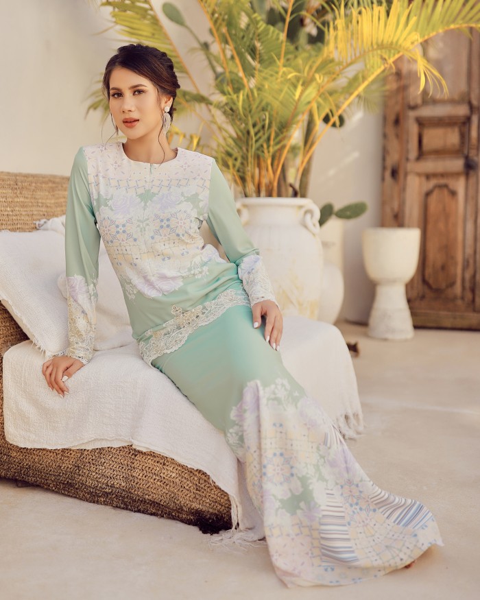LUNA KURUNG - DUSTY GREEN