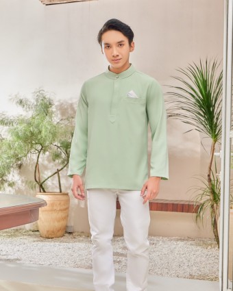 WANIE KURTA (MEN) - MINT GREEN