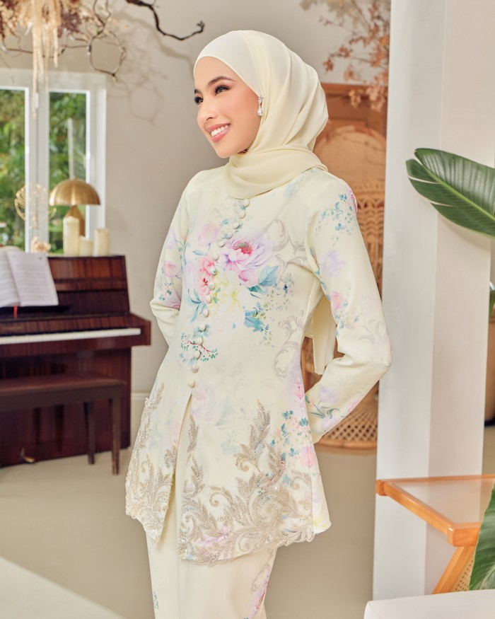 FLORESA KURUNG - LIME YELLOW