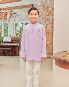 VINNA KURTA (KIDS) - PURPLE