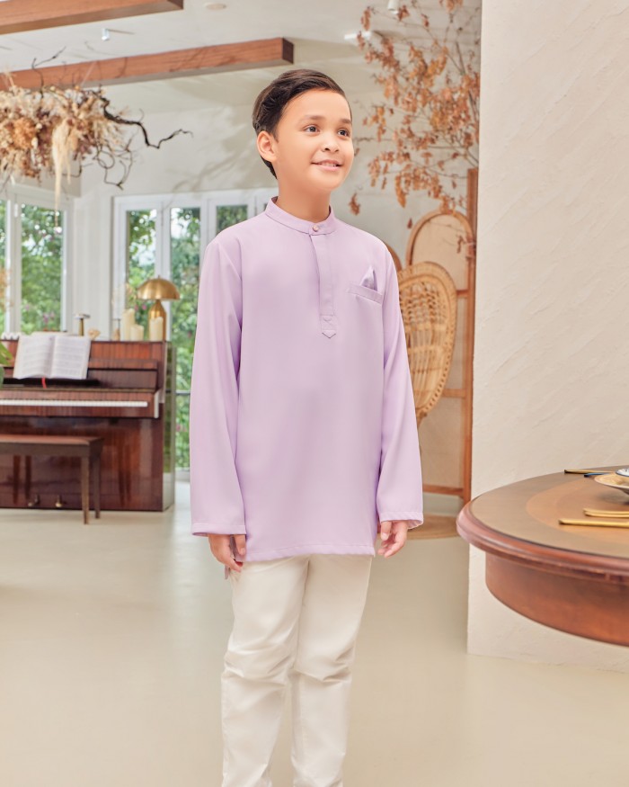 VINNA KURTA (KIDS) - PURPLE