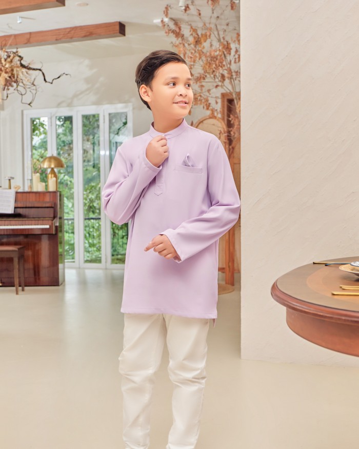 VINNA KURTA (KIDS) - PURPLE