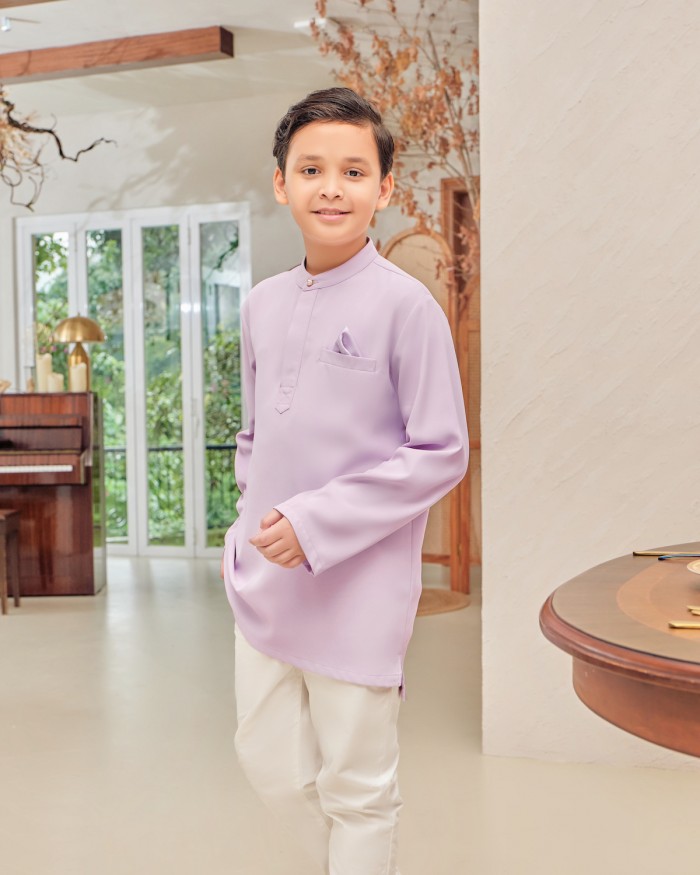 VINNA KURTA (KIDS) - PURPLE