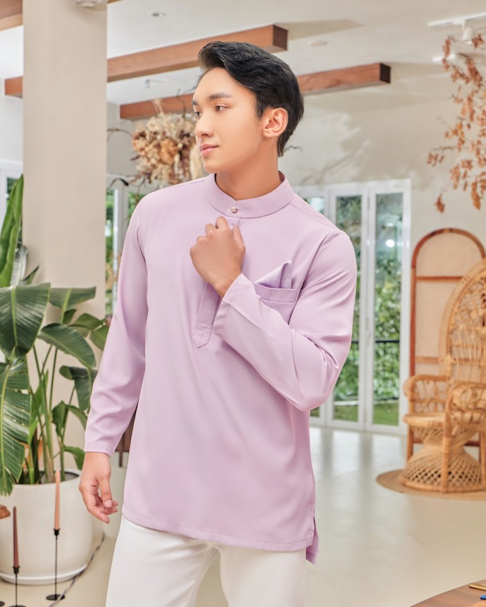 AIDILLIA KURTA (MEN) - PURPLE