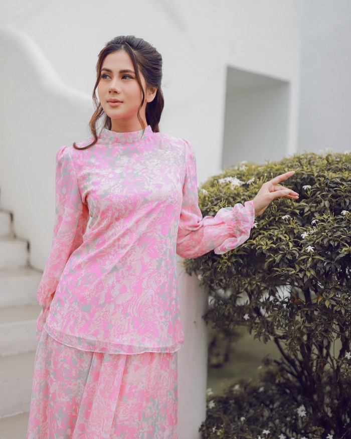 JULIA DRESS - FUSCHIA PINK