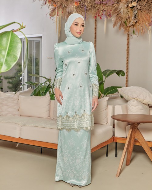 QALEESYA KURUNG - TURQUOISE MINT