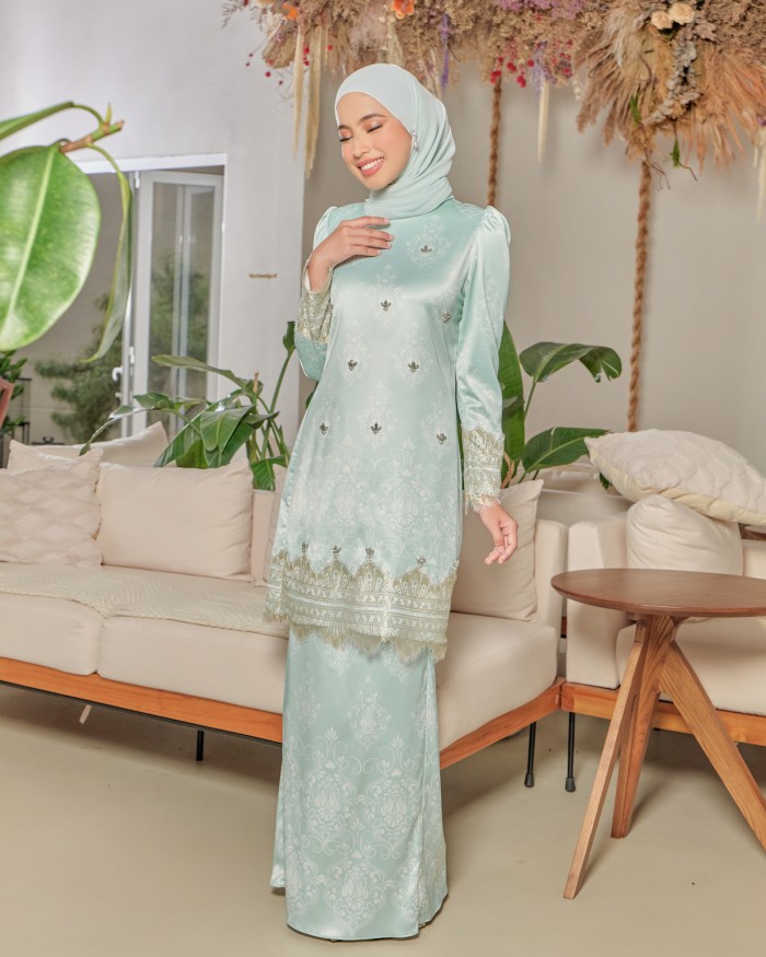 QALEESYA KURUNG - TURQUOISE MINT