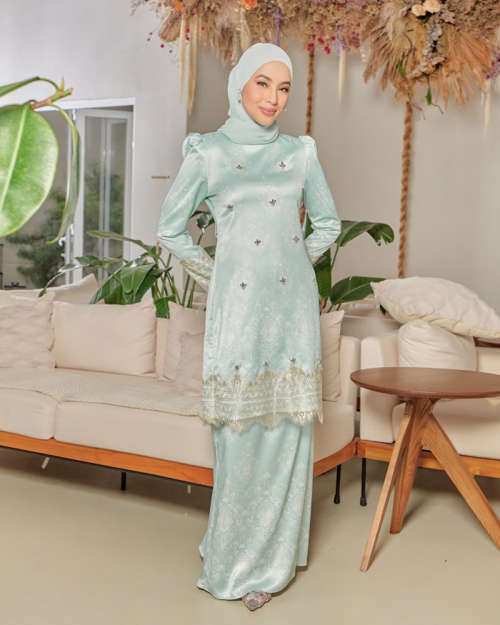 QALEESYA KURUNG - TURQUOISE MINT