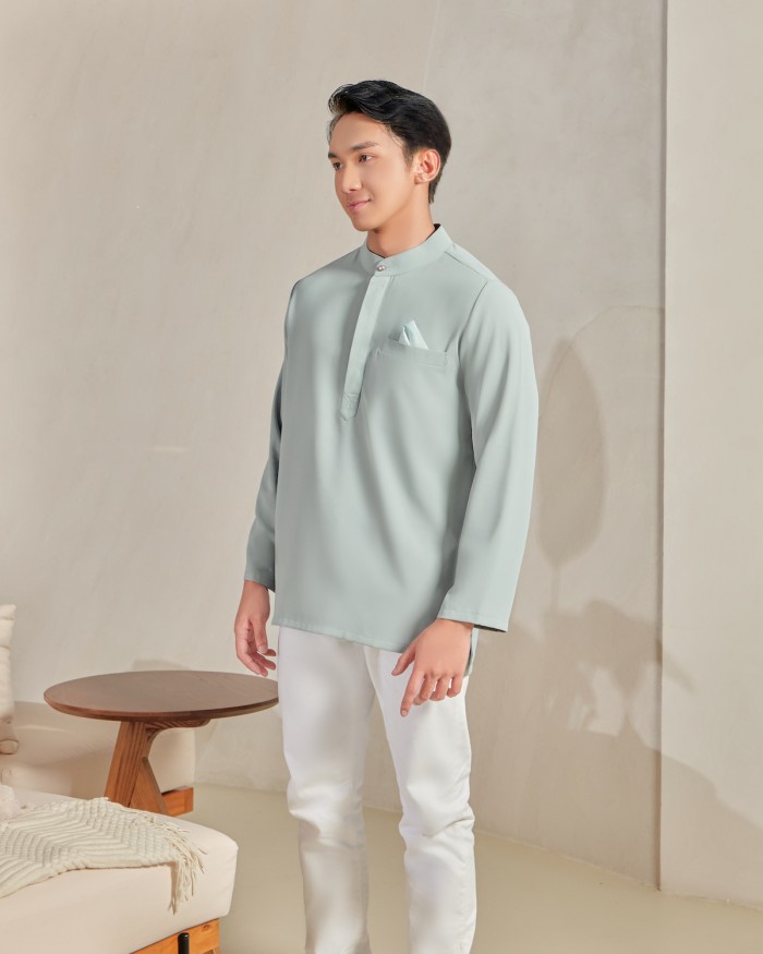 QALEESYA KURTA (MEN) - TURQUOISE MINT