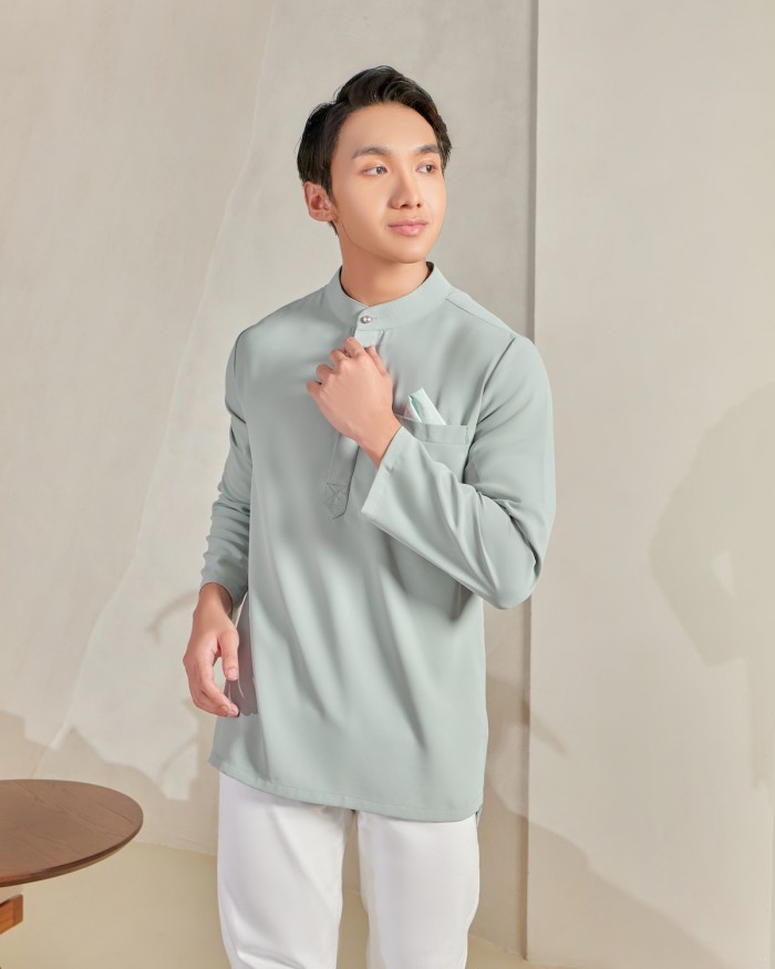 QALEESYA KURTA (MEN) - TURQUOISE MINT