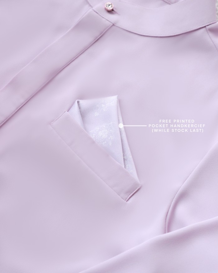 QALEESYA KURTA (MEN) - LAVENDER LILAC