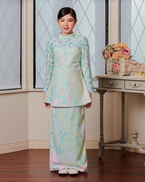 DILAYLA KURUNG (KID) - SAGE GREEN