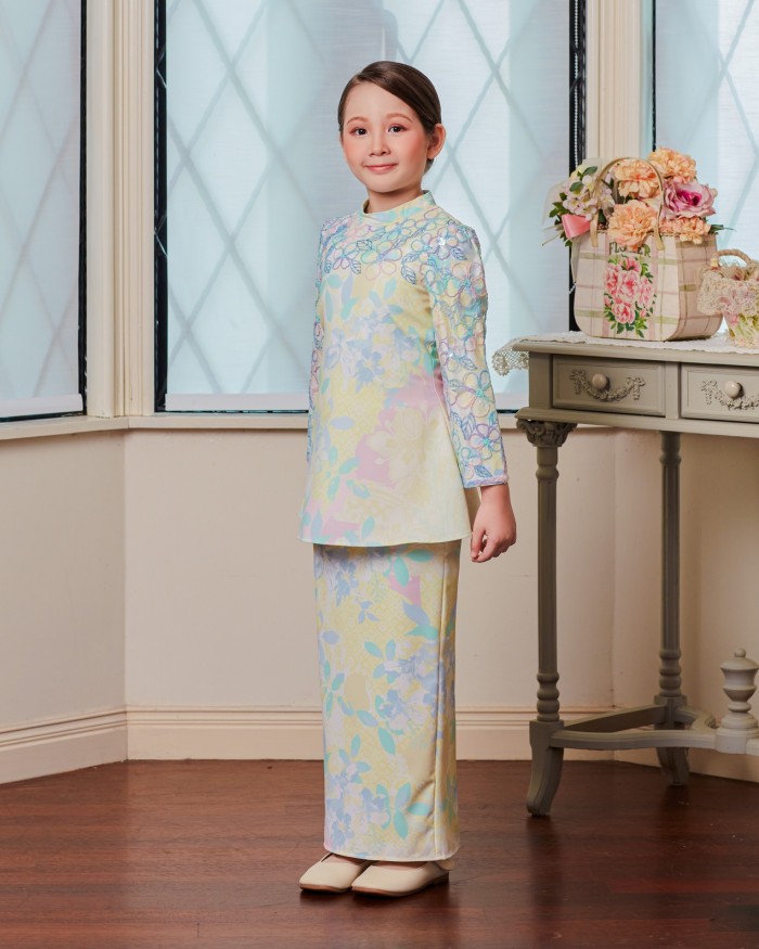 DILAYLA KURUNG (KID) - SOFT YELLOW