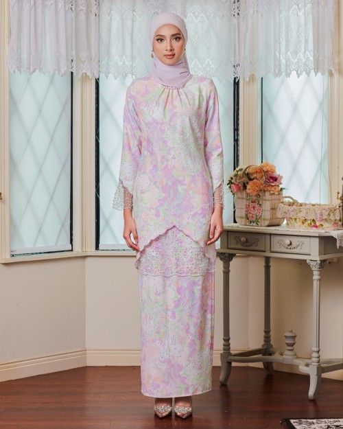 PEARLISYA KURUNG - PURPLE LILAC