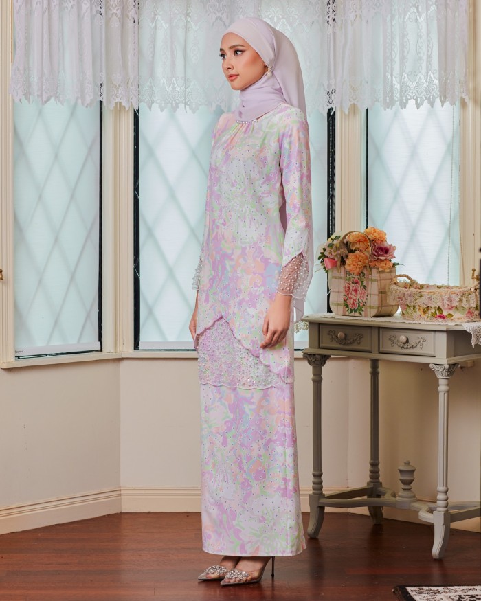 PEARLISYA KURUNG - PURPLE LILAC