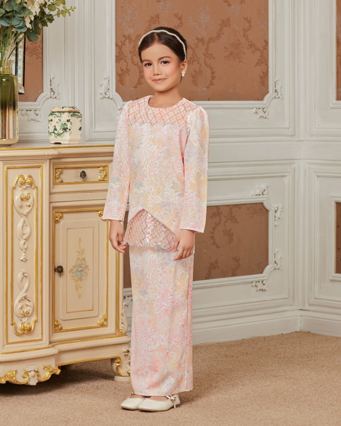 ELLENY KURUNG (KID) - PEACH PINK