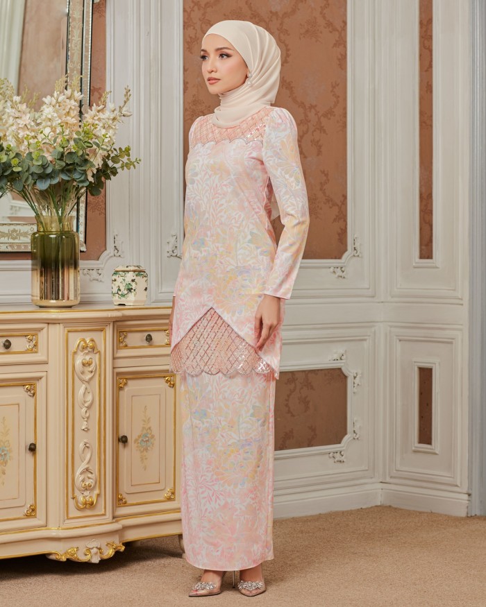 ELLENY KURUNG - PEACH PINK