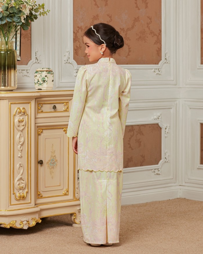 BELYNDA KURUNG (KID) - SOFT YELLOW