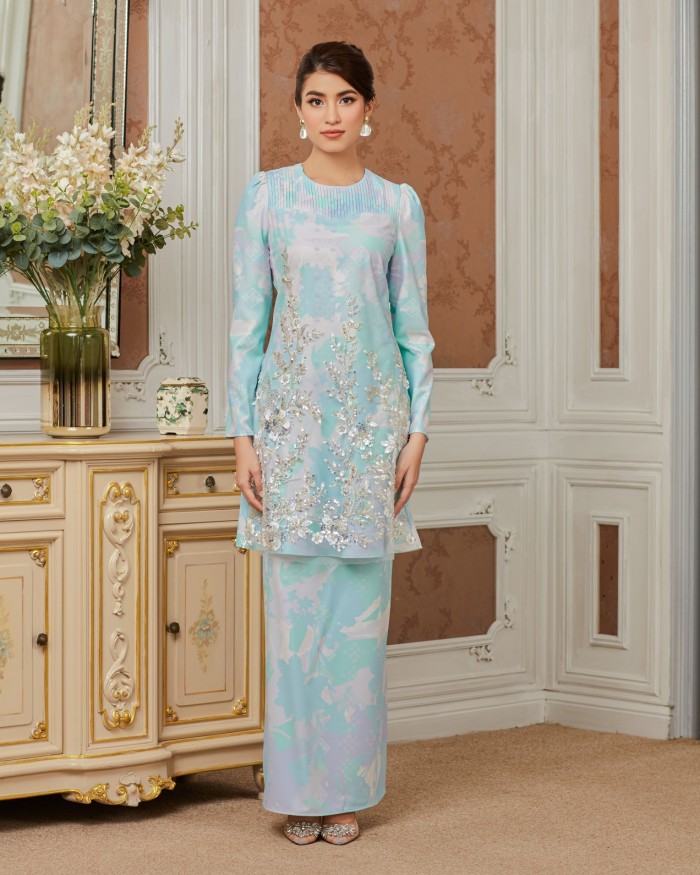 FLORENCE KURUNG - BABY BLUE