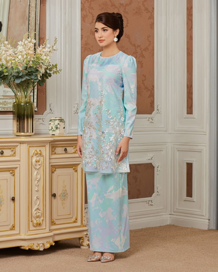 FLORENCE KURUNG - BABY BLUE